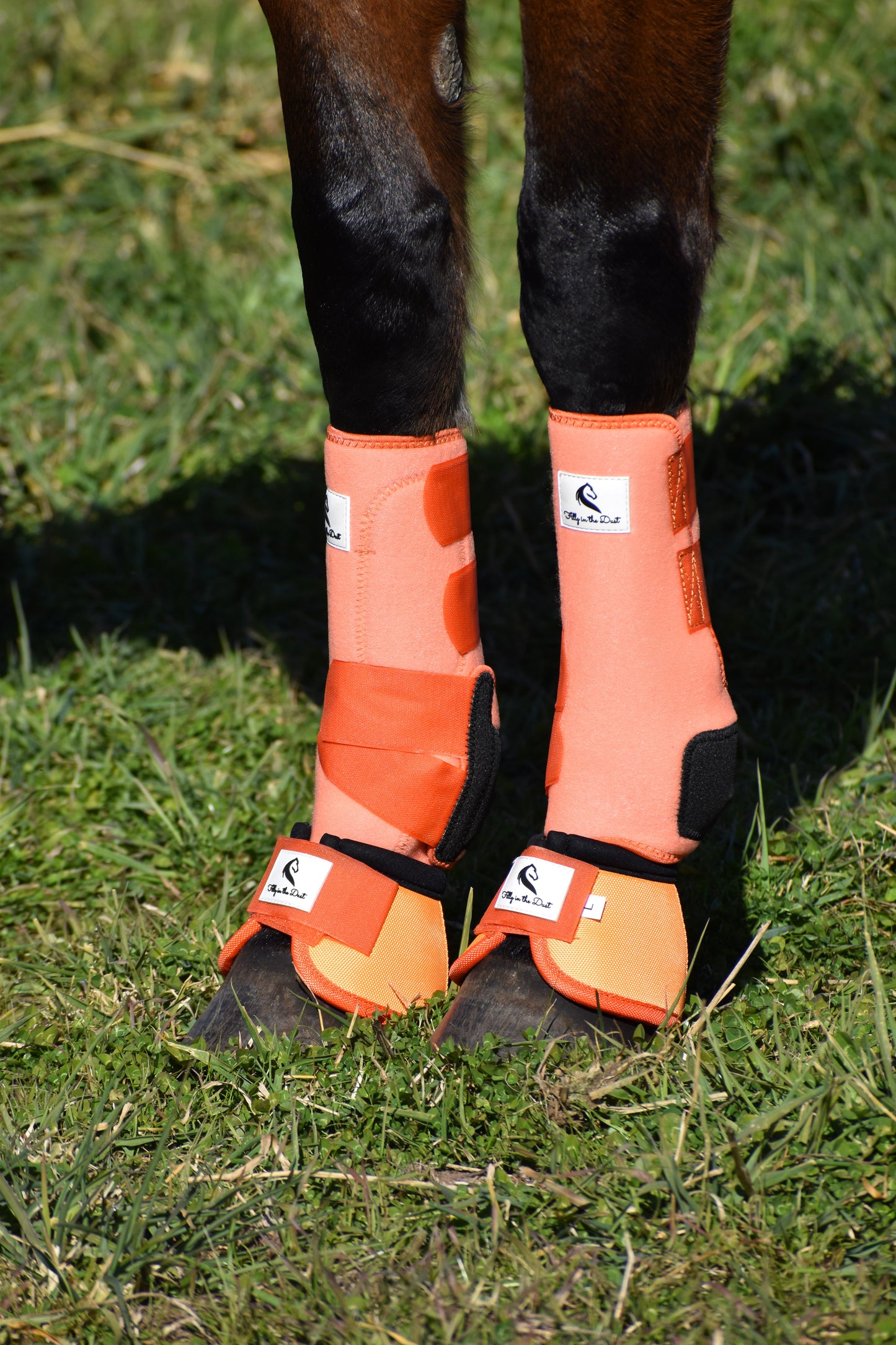 SECONDS - Be Seen - Orange Bell Boots