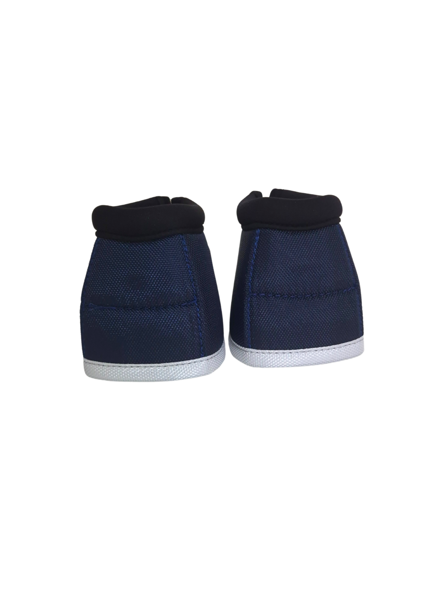 Navy & White Bell Boots