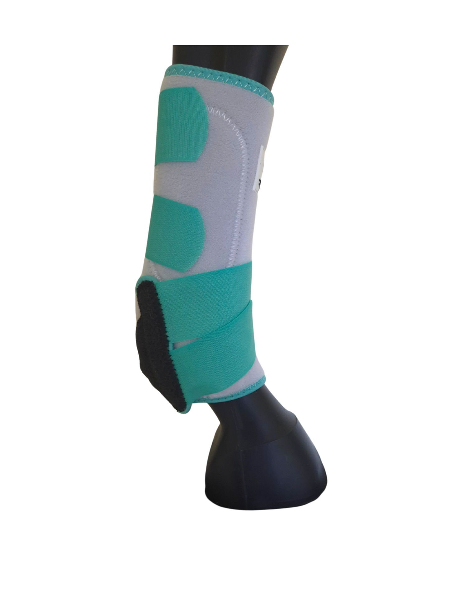 White & Peppermint Back Boots (Splint Guard)