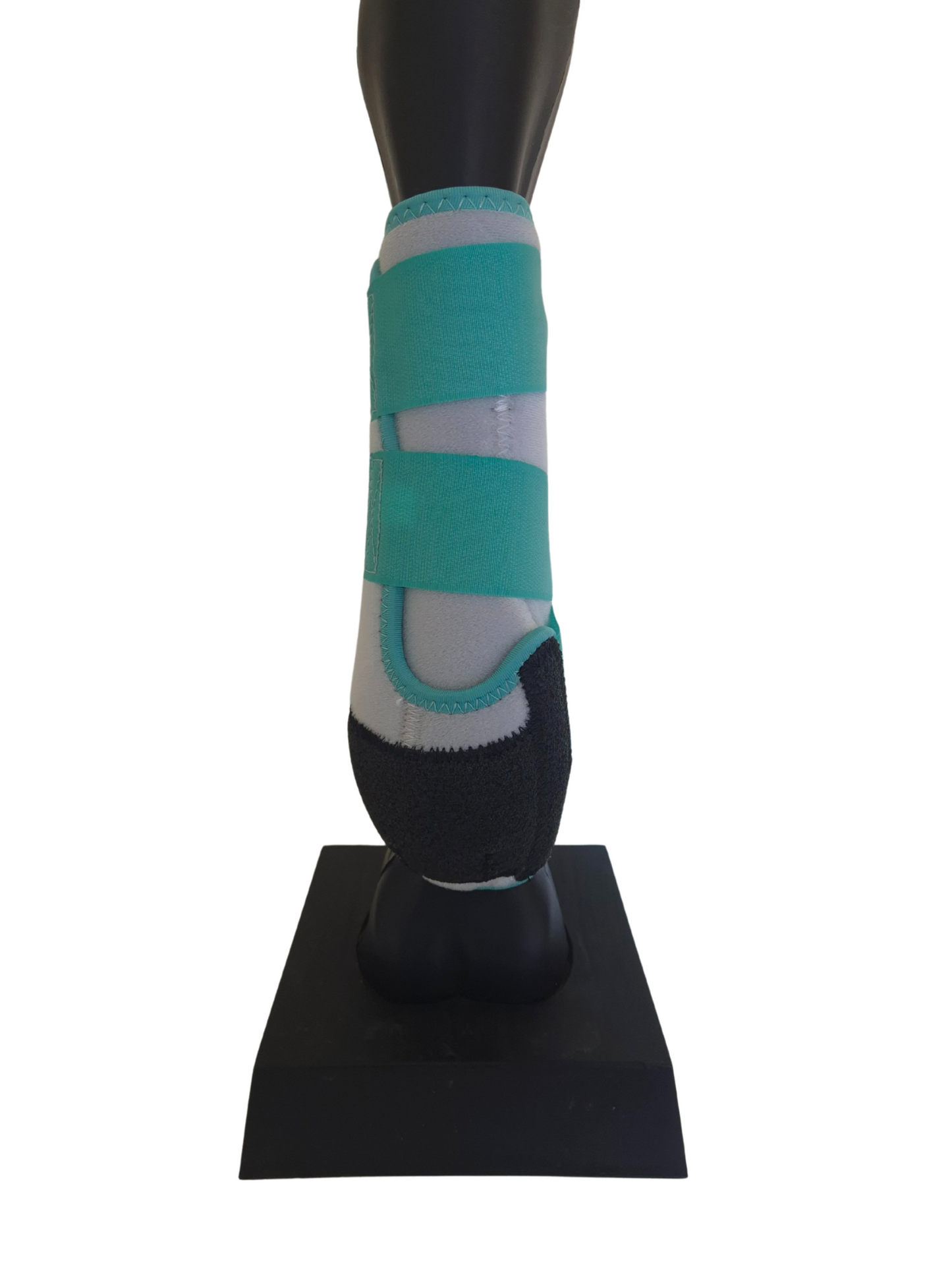 White & Peppermint Back Boots (Splint Guard)