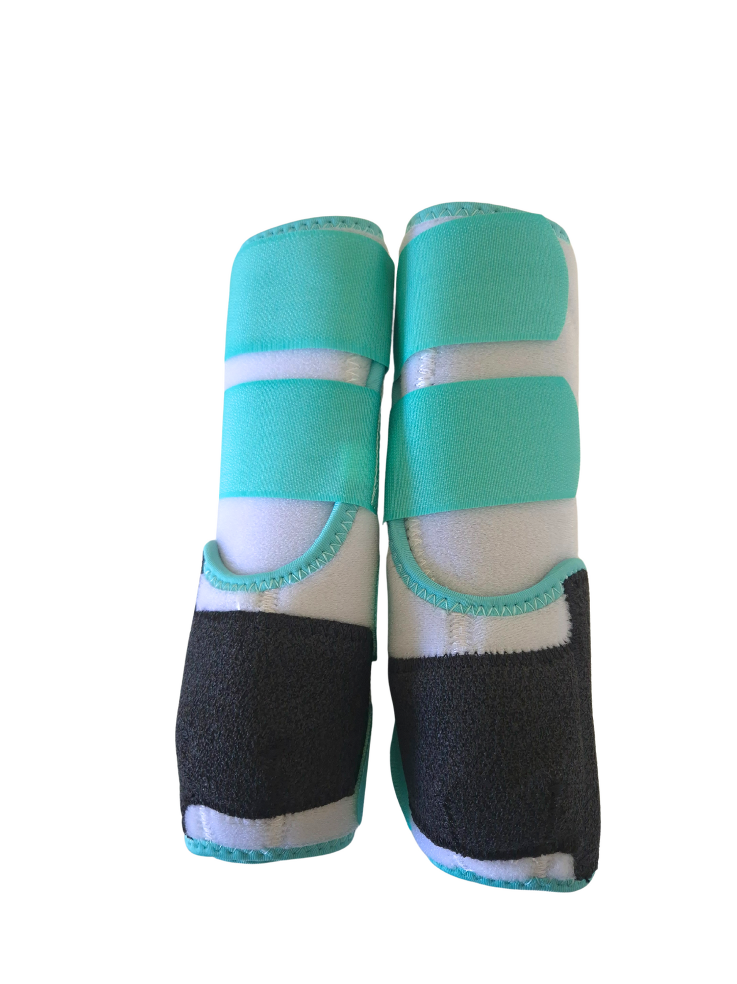 White & Peppermint Back Boots (Splint Guard)