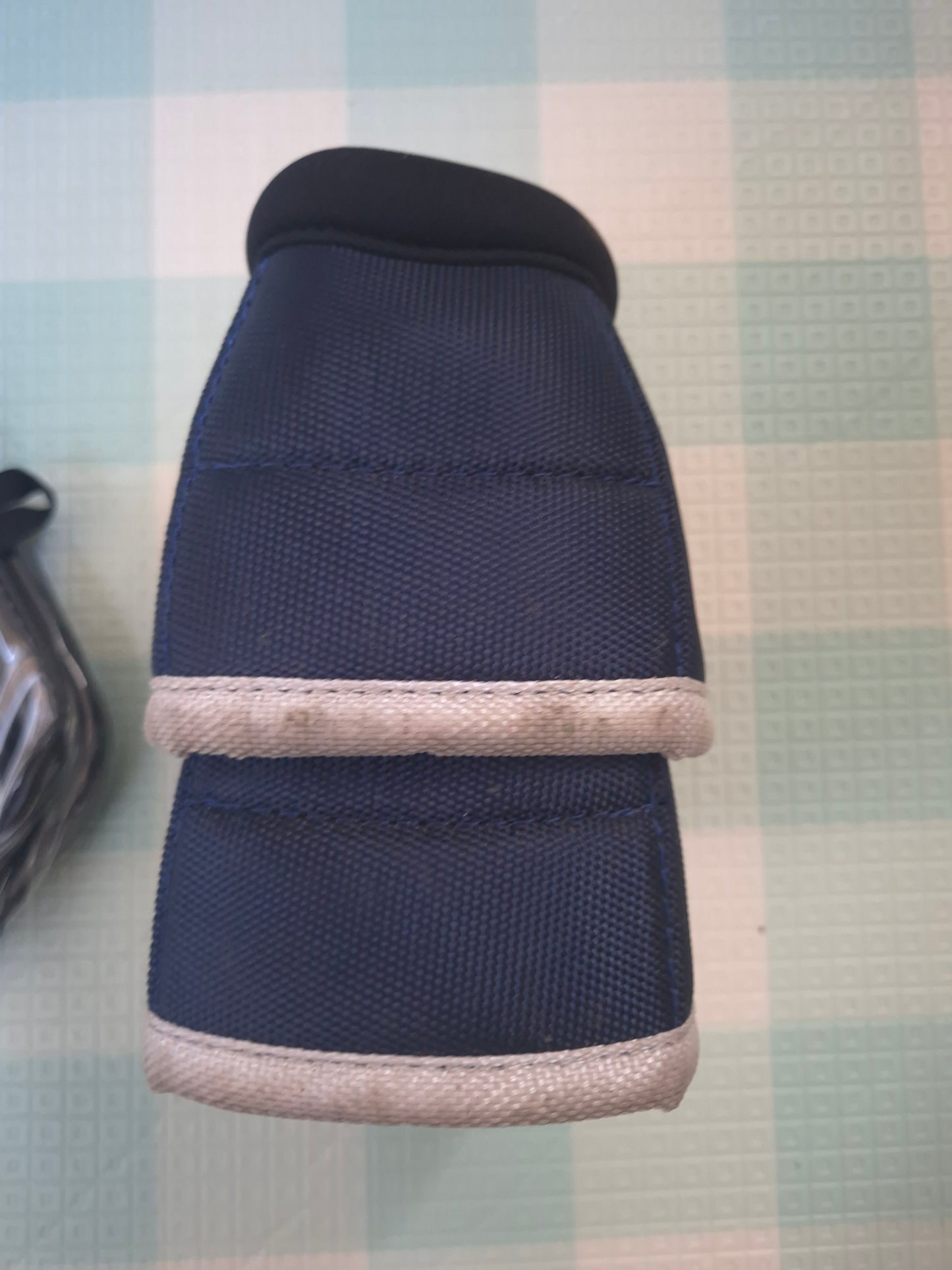SECONDS - Navy & White Bell Boots
