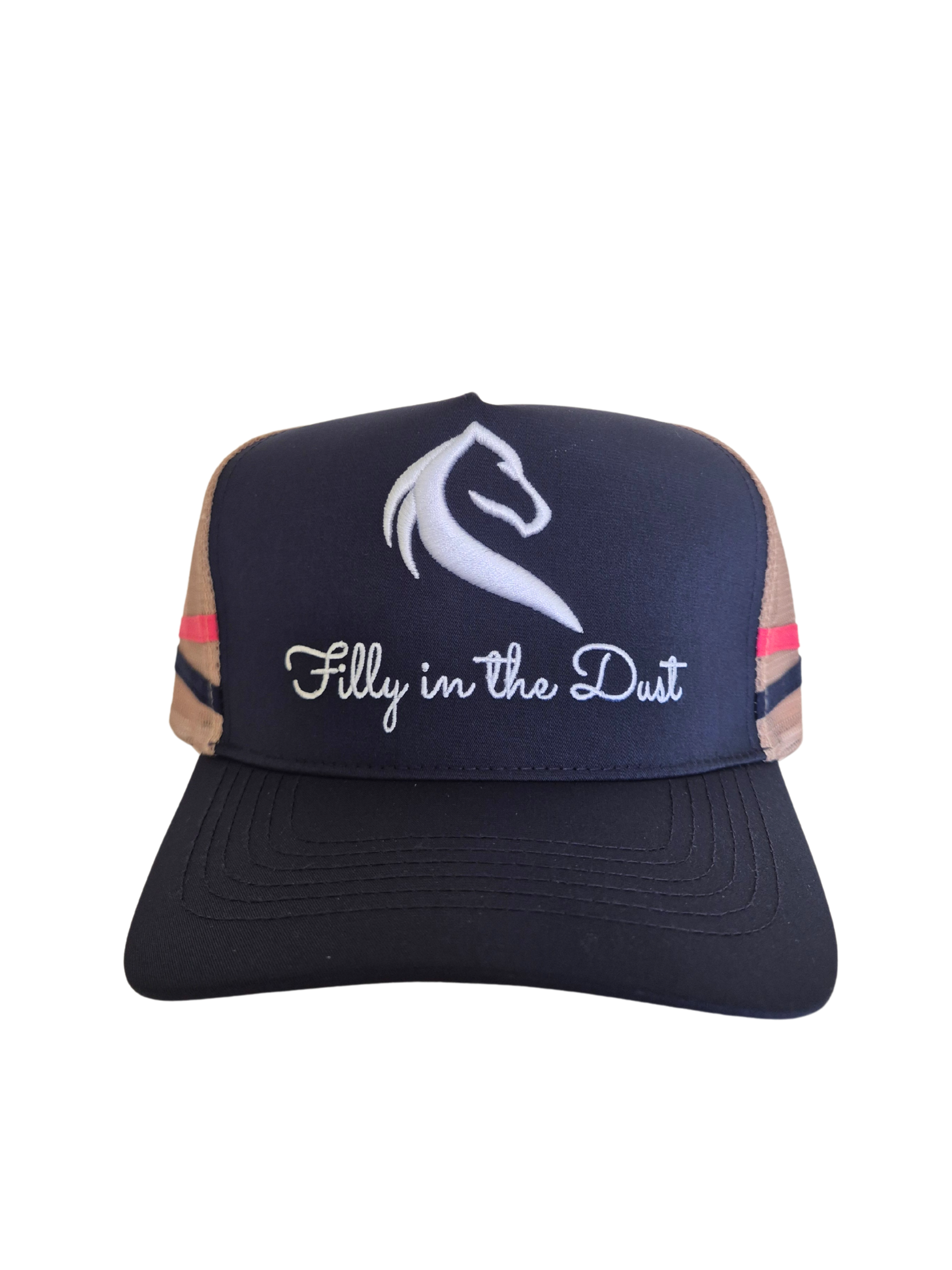 Filly in the Dust cap
