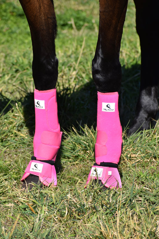 Be Seen - Pink Front Boots