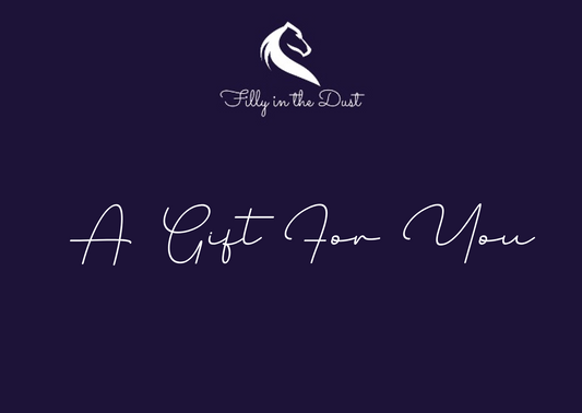 Filly In The Dust Gift Card