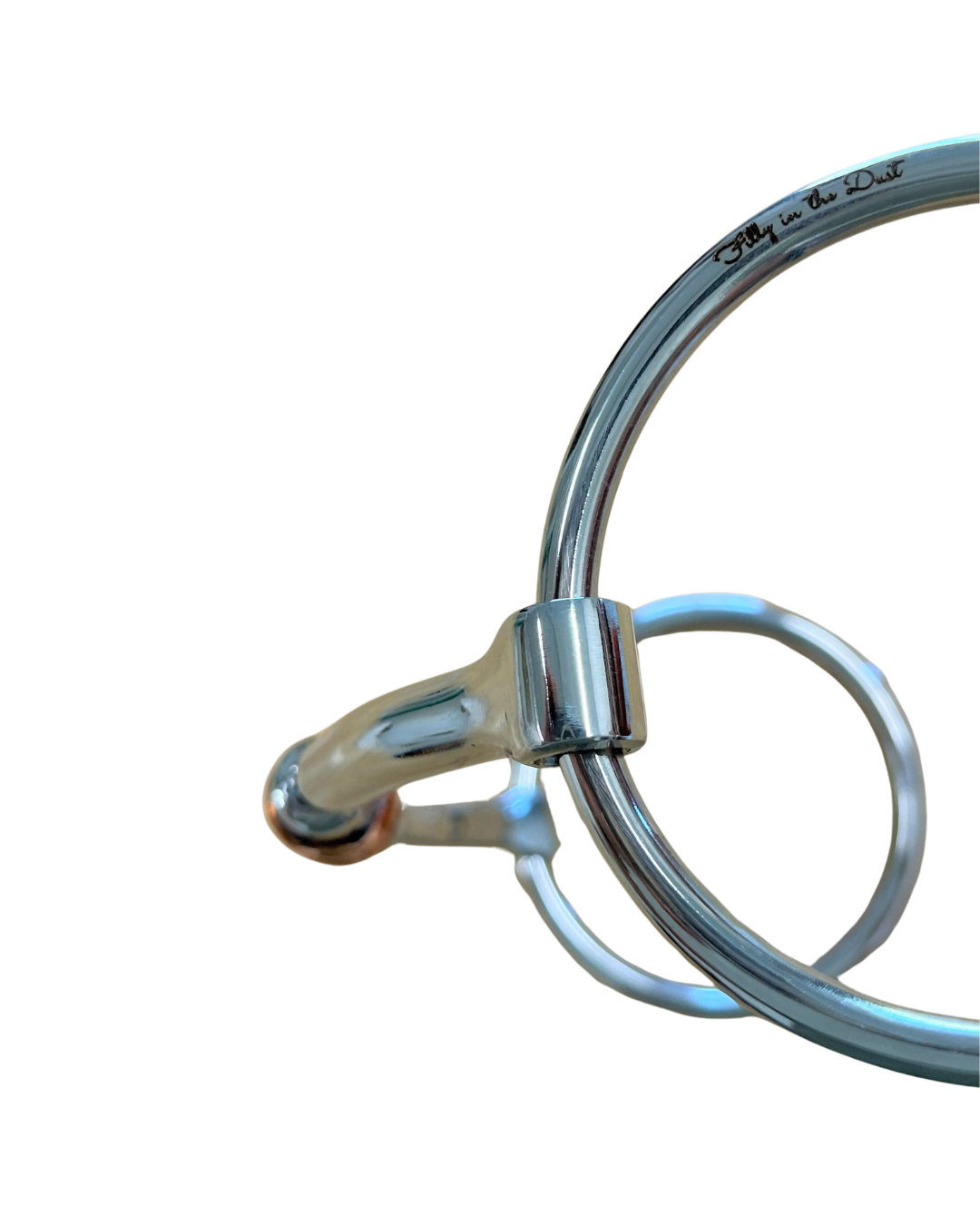 bit is a gentle anti-pinch bit made of sweet iron and stainless steel.