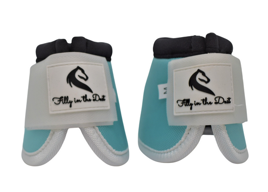 Peppermint & White Bell Boots