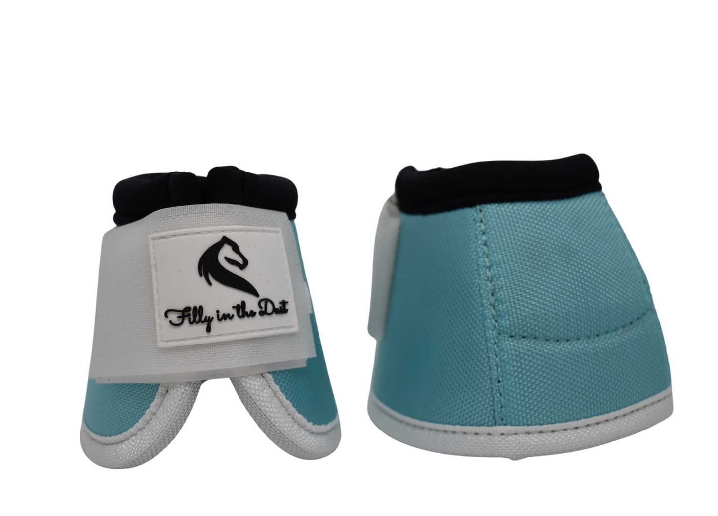Peppermint & White Bell Boots