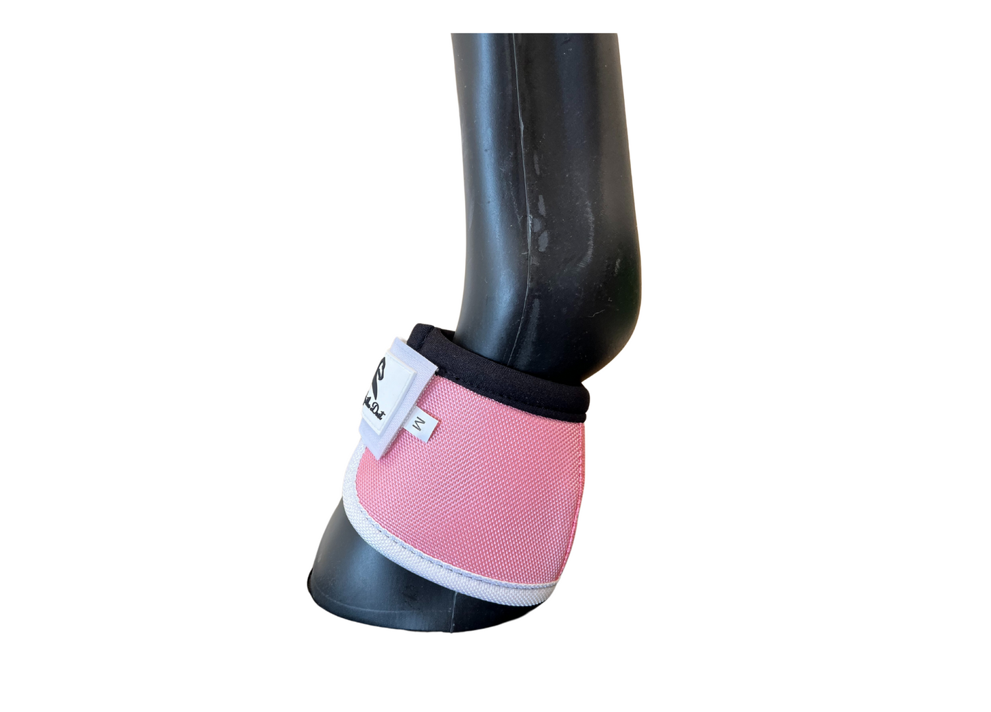 Pink & White Bell Boots